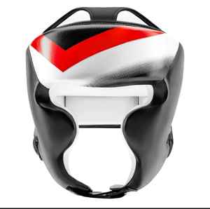 Équipement d'arts martiaux, casque de protection pour l'entraînement de boxe, équipement de combat MMA en cuir, casque de boxe et de kickboxing - Product Image 1