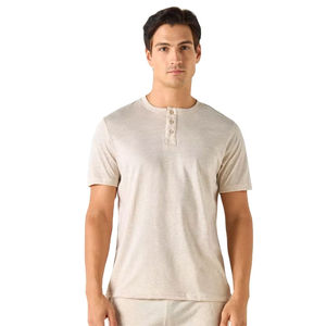 Conjunto de Camiseta y Pantalones Cortos Personalizados para Hombre, Ropa de Verano Elegante con Ribete en Contraste, Perfecto para Uso Diario o Informal - Product Image 5