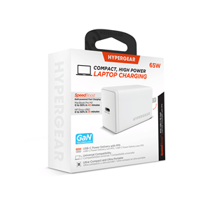 Speedboost 65W USB-C PD PPS เครื่องชาร์จแล็ปท็อปความเร็วสูงแหล่งจ่ายไฟสำหรับแล็ปท็อป - Product Image 5