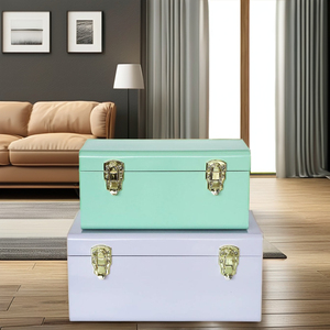 Productos de Moda, Baúl Metálico de Aspecto Elegante - Product Image 4