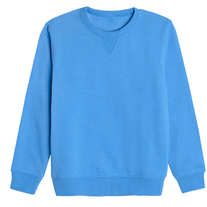 Ensemble de survêtement 2 pièces Sky Rush pour adultes, bleu ciel, 100 % coton premium, sweat-shirt confortable à col rond et pantalon de jogging à taille élastique, douillet - Product Image 2