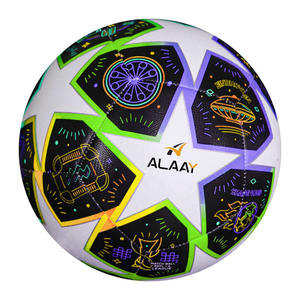 Balón de Fútbol Cosido a Máquina, Venta al por Mayor, PU/TPU/PVC J-31, Tamaño 4, Tamaño 5 - Product Image 2