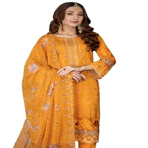 Collection Viscose de luxe broderie lourde DR Haris Vol KINARA vente entière robe de mariée pakistanaise Lehnga Choli filles longues fêtes - Product Image 1