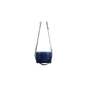 Bolso Bandolera Vintage Azul, Bolso de Mano con Correa Trenzada, Bolso de Hombro para Compras Diarias - Product Image 1