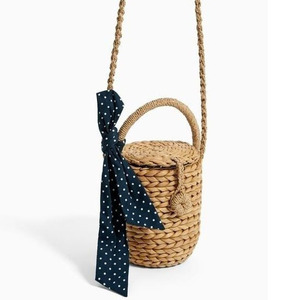 Trending Design Water Seagrass Bag Boho Straw Handbag Summer Beach Bag Trendy Straw Tote Bag From HNH Craft Vietnam - Product Image 3