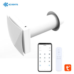 Système de ventilation à récupération de chaleur Recuperator VT125, échangeur de chaleur à air, chambre unique HRV pour le contrôle de l'humidité domestique - Product Image 6