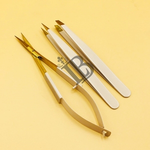 Juego de Pinzas para Cejas de Alta Calidad Más Vendido, con Tijeras de Punta Afilada de Acero Inoxidable, Pinzas Profesionales para Cejas - Product Image 3