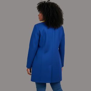Abrigo de Lana Premium para Mujer, Prenda Exterior Clásica y Elegante, Abrigo Largo de Invierno, Chaqueta Formal de Moda, Cálida y Lujosa - Product Image 2