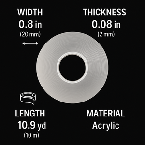 Hot Sale Nano Double Sided <strong>Tape</strong> Strong Adhesion Reusable Removable Waterproof Multi Sizes Wholesale - Product Image 2