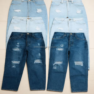 Vente en gros de jeans et pantalons en denim évasés pour filles, mode décontractée printemps-automne, pantalons pour enfants, jeans pour enfants, pantalons tendance Y2K pour filles - Product Image 6