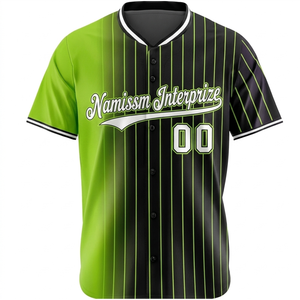 Maillot de baseball de style World Baseball Classic de haute qualité, uniforme d'équipe personnalisé sublimé, anti-humidité, vente en gros USA Europe, modèle haut de gamme - Product Image 5