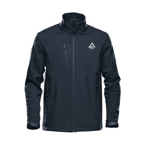 Veste Softshell Premium Homme 2026 Imperméable Respirante en Toile Noire Col Montant Fermeture Éclair Intégrale Haute Qualité Hiver - Product Image 1