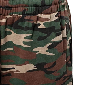 Shorts de plage décontractés en toile de coton biologique de style vintage, écologiques, respirants, à taille élastique tissée, imprimés, pour hommes, service OEM - Product Image 4