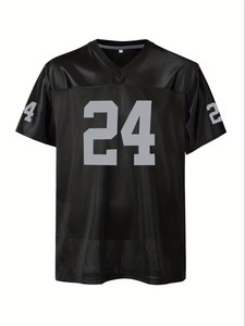 Camiseta Deportiva Informal Transpirable de Primera Calidad para Hombre, Estilo Vintage, de Malla, para Fútbol Americano, con Logotipo Personalizado, 100% Poliéster, Sin Mangas - Product Image 5