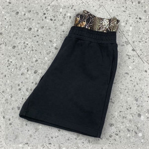 Shorts de jogging streetwear pour hommes, coupe oversize, 100% coton, motif camouflage, double taille, personnalisables - Product Image 3