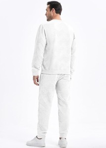 Ensemble de survêtement unisexe moderne 2 pièces : sweat-shirt à col rond et pantalon de jogging – Confort décontracté de qualité supérieure - Product Image 3