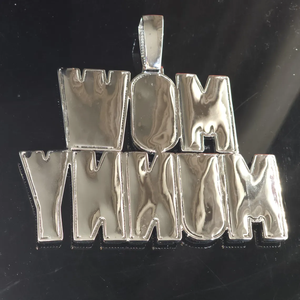 Moissanite Diamonds <b>Iced</b> <b>Out</b> Cuban Link <b>Chain</b> Necklace In 925 Silver For Bold Hip Hop Fashion Jewelry - Product Image 3