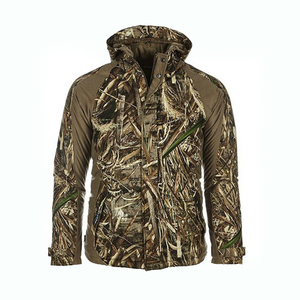 Men Winter Camouflage Soft <b>Shell</b> Insulated Hunting Fishing Jacket Waterproof Windproof Breathable HD Print Customizable - Product Image 1