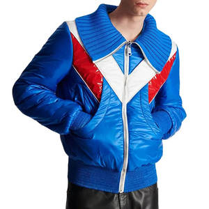 Econex Sports 2025 High Street personalidad bordado béisbol chaquetas abrigo hombres ropa-elegante PU cuero motocicleta chaqueta - Product Image 1