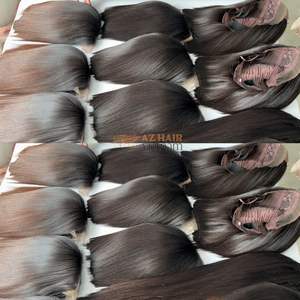 วิกผมคนดำมัดผมมนุษย์สีต่างๆจากเวียดนาม - Product Image 1