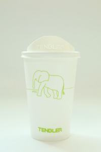 TENBLER Édition Limitée Gobelet en Mousse PP Éléphant, Isolation Thermique, 20oz, Écologique, pour Boissons, Cadeaux, avec Couvercle Flip Top - Product Image 6