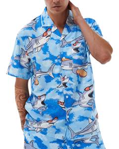 Secado rápido, moderno, corte holgado y relajado, para niños y hombres, estampado o de color liso, informal para otoño e invierno, corte ajustado, color liso. - Product Image 1