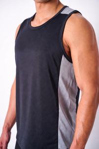 <b>Mens</b> Custom Logo Breathable Plus Size Cotton Gym Muscle Tank Top Sleeveless Sportswear <b>Singlet</b> Workout Fitness Vest Graphic <b>mens</b> - Product Image 3