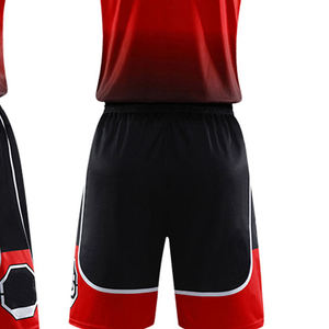 Uniformes de Baloncesto al por Mayor, Conjunto de Uniforme Cosido, Ropa de Baloncesto, Telas 100% Poliéster - Product Image 3