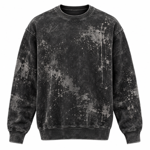 High Quality <b>Sweater</b> Stone Washed <b>Vintage</b> Hoodie 380GSM Solid Anti-shrink Casual Acid Washed Winter Button Hoodies High Street - Product Image 1