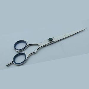 Ciseaux de barbier en acier inoxydable de 6,5 pouces pour droitiers |   Ciseaux de beauté multi-usages à lame affûtée, manche moyen, pour la coiffure - Product Image 2