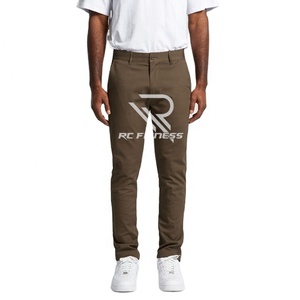 Pantalones Casuales para Hombre, Estilo Clásico RC Fitness, Lona Resistente, Pantalones Deportivos de Rendimiento Estándar - Product Image 1