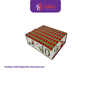 Gold Foil Stamping Embossing Vietnam OEM Customizable Matt Lamination Gift Recyclable Bio-degradable Handmade <b>Kraft</b> Paper <b>Boxes</b> - Product Image 4