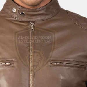 Light Weight Plus Size <b>Men</b> <b>Leather</b> <b>Jacket</b> New Design <b>Leather</b> <b>Jacket</b> Custom Made <b>Leather</b> Winter <b>Jacket</b> - Product Image 6
