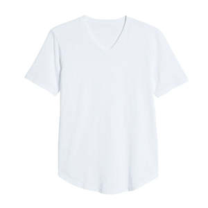 Camisetas de Manga Corta para Hombre, Corte Ajustado, Cuello Redondo, Alta Calidad, con Logotipo Personalizado, Diseño Liso, Venta al Por Mayor - Product Image 5