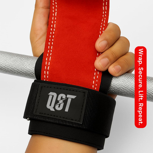 QST Guantes de Entrenamiento Cruzado Unisex Antideslizantes de Cuero para Levantamiento de Pesas y Ejercicio - Protección de Muñeca Duradera, Ligera y Cómoda - Product Image 3
