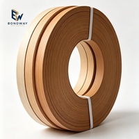 Bande de chant PVC brillante autocollante, motif bois, rouleau flexible 1x22mm, largeur personnalisable 0.4-3mm pour bordure d'armoires d'atelier