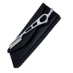 Lame de rasoir professionnelle en acier inoxydable pour femmes, pour le rasage du visage, la coupe et l'effilage des cheveux, outil de salon - Product Image 5