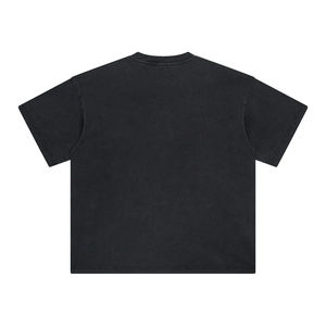 เสื้อยืดคอตตอนวินเทจฟอกสี ทรงโอเวอร์ไซส์ พิมพ์ลาย DTG สำหรับผู้ชาย ผ้าหนา 260gsm  เสื้อยืดเปล่าแบบเรียบๆ สั่งทำได้ ทรงบ็อกซี่ เหมาะสำหรับกลุ่มเพื่อนร่วมชั้น - Product Image 2