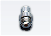 Adaptateur coaxial RF industriel UHF mâle vers UHF femelle, connecteur nickelé chromé, adaptateur de signal
