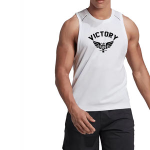 Débardeur de sport personnalisé pour homme, léger, à séchage rapide, sans manches, pour la salle de sport, la course à pied, la remise en forme et l'entraînement - Product Image 5