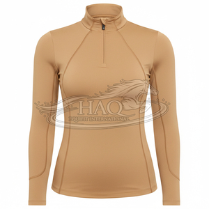 เสื้อเบสเลเยอร์ตาข่ายสำหรับขี่ม้าฤดูร้อน ระบายอากาศได้ดี เหมาะสำหรับการฝึกซ้อม ชุดขี่ม้า เสื้อผ้าสำหรับนักขี่ม้า เสื้อสำหรับขี่ม้าที่ให้ความเย็นและประสิทธิภาพสูง - Product Image 1