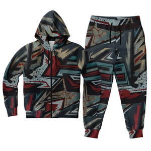 Chándal con Capucha de Algodón para Hombre, Transpirable, con Estampado por Sublimación, Ropa Deportiva Casual de Invierno, Resistente al Viento, Personalizable, OEM, ODM, Venta al Por Mayor - Product Image 1