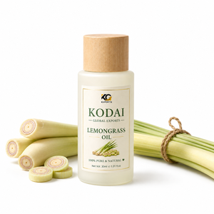 Aceite Esencial de Limoncillo de Tamil Nadu 100% Puro y Natural de Primera Calidad, Destilado al Vapor, para Aromaterapia y Cuidado Facial, Kodai Global Export - Product Image 1
