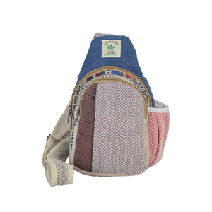 Sac à dos de voyage en coton et chanvre, confortable et écologique, sac à bandoulière - Product Image 1