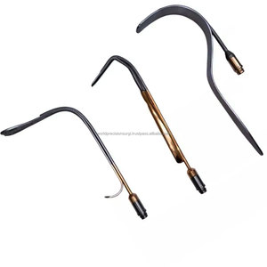 Kit de Retractores Quirúrgicos de Precisión Mundial, 3 Piezas, Acero Inoxidable, Manual, para Cirugía ORL, Cirugía Plástica, Aumento de Senos - Product Image 6