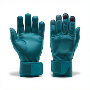 Guantes de Hockey sin Dedos Color Verde Azulado, Acolchados, para Protección del Jugador, para Entrenamientos, Prácticas y Competiciones - Product Image 3