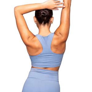 Nouveaux Designs Excitants Gym Soutien-Gorge À Séchage Rapide Push Up Running Gym Soutien-Gorge Yoga Entrecroisé Réglable Avant Zip Sport Soutien-Gorge Pour Les Femmes - Product Image 3