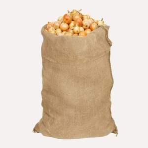 Printed Woven Polyester/Cotton Durable Water Resistant <b>Seed</b> Bag Eco Friendly Reusable <b>Storage</b> Pouch Natural Brown Color - Product Image 5
