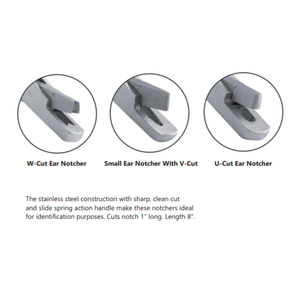 Alicates Premium Manuales para Cortar Orejas de Animales, Herramienta de Marcado de Orejas de Ganado, Punzón de Orejas de Acero Inoxidable, Certificado CE - Product Image 6