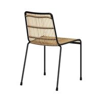 Chaise longue durable pour extérieur et intérieur, structure en fer, coussin tressé, design luxueux, minimaliste, moderne, pour appartement commercial et parc